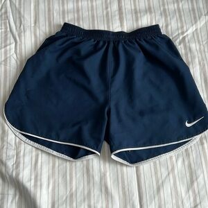 SMALL NAVY BLUE NIKE SHORTS